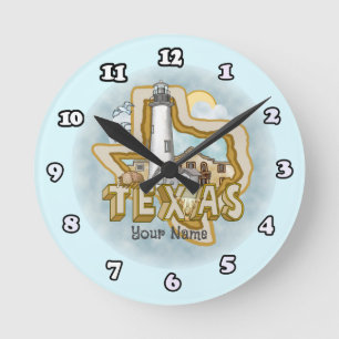 Horloge Ronde Texas