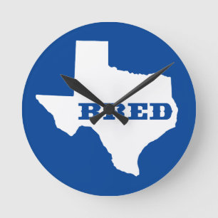 Horloge Ronde Texas Bred