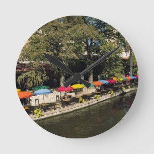 Horloge Ronde Texas, Riverwalk, dîner au bord de la rivière