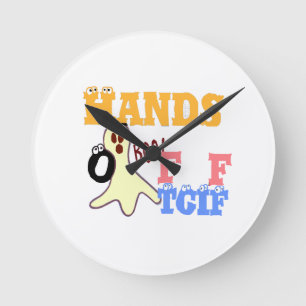 Horloge Ronde TGIF fRIDAY COLORS.png