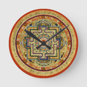 Horloge Ronde Thangka