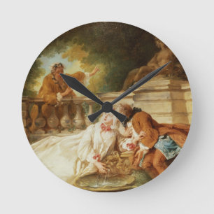 Horloge Ronde The Alarm, 1723 (oil on canvas)