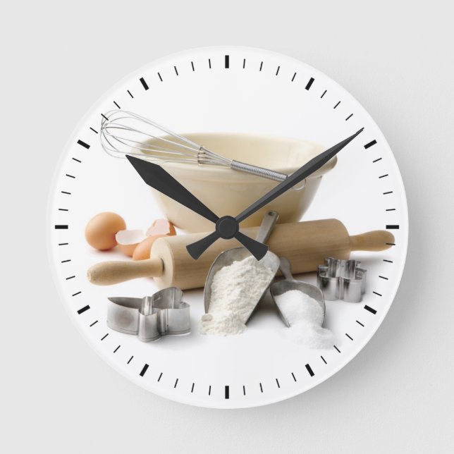 Horloge Ronde The Baker Wall Clock (Recto)