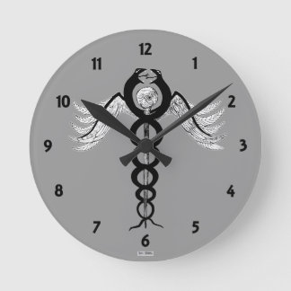 Horloge Ronde The Caduceus