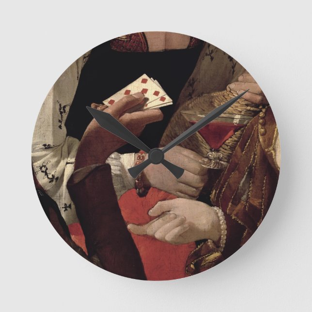 Horloge Ronde The Cheat with the Ace of Diamonds (Recto)