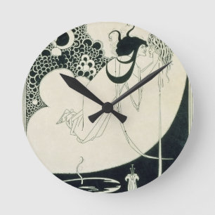 Horloge Ronde The Climax, illustration 'salome' by Oscar Wi