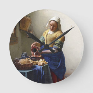 Horloge Ronde The Milkmaid, c.1658-60