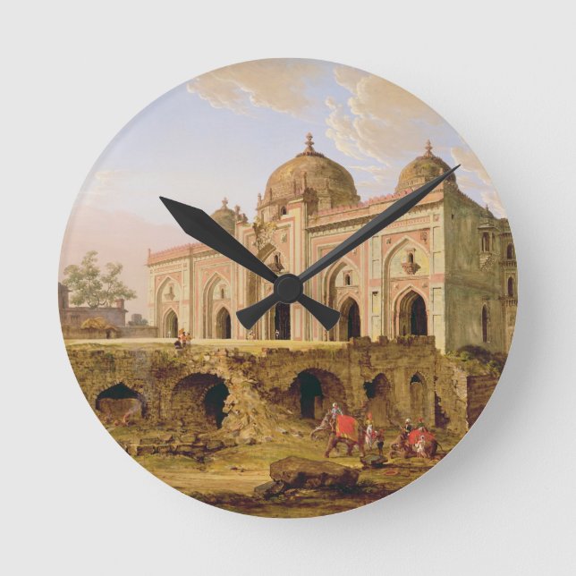 Horloge Ronde The Qal' A-l-Kuhna Masjid, Purana Qila, Delhi, c.1 (Recto)