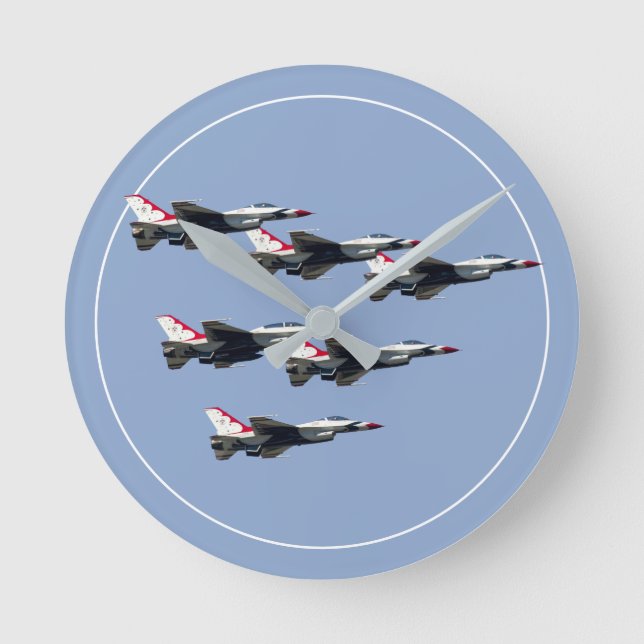 Horloge Ronde The Thunderbirds (Recto)