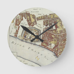 Horloge Ronde The Tower and St. Catherine's, for 'Stow's Survey