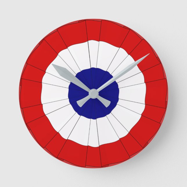 Horloge Ronde The Tricolour Cockade (Recto)