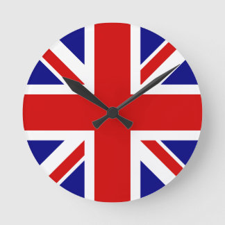 Horloge Ronde The Union Jack Flag