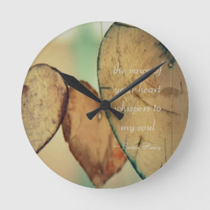 Horloge Ronde The Voice Of Your Heart Whispers To My Soul