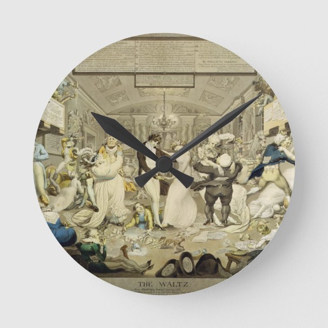 Horloge Ronde The Waltz (Recto)