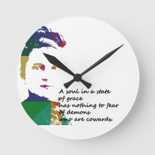 Horloge Ronde Therèse de Lisieux