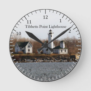 Horloge Ronde Tibbetts Point Lighthouse clock