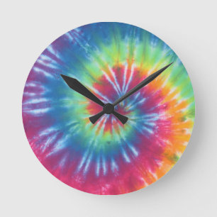 Horloge Ronde Tie Dye One