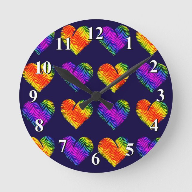 Horloge Ronde Tiger Heart 3 (Recto)