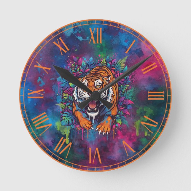 Horloge Ronde Tigre (Recto)