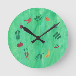 Horloge Ronde Time to Eat More