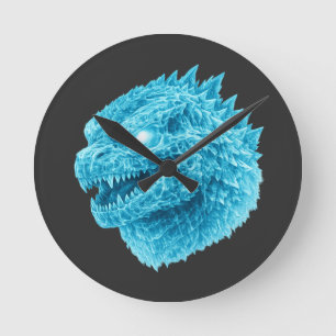 Horloge Ronde Titan cybernétique