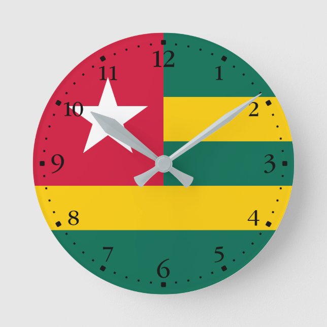 Horloge Ronde Togo (Recto)