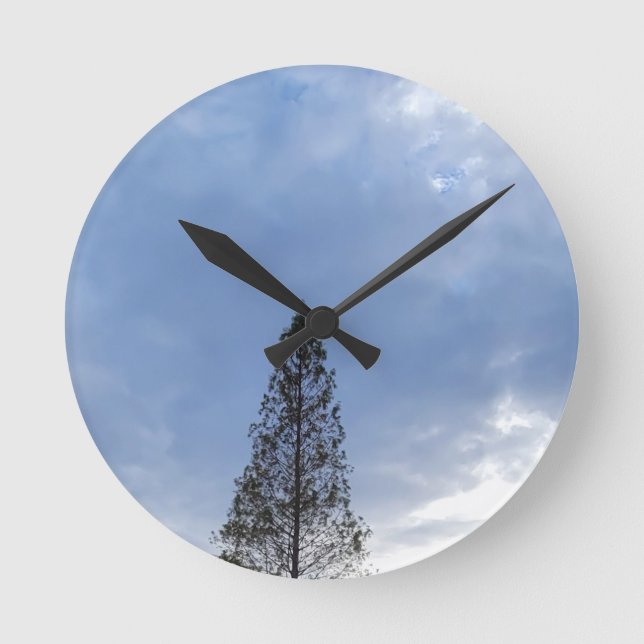 HORLOGE RONDE TOMBER LE CIEL (Recto)