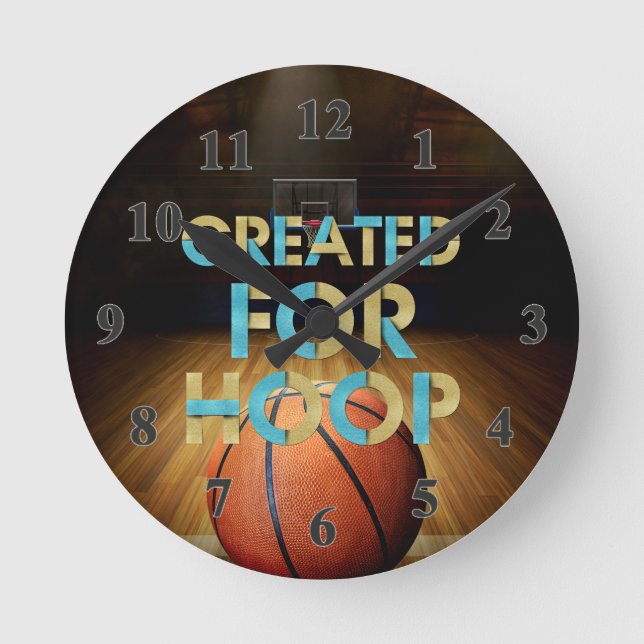 Horloge Ronde TOP créé pour Hoop (Recto)