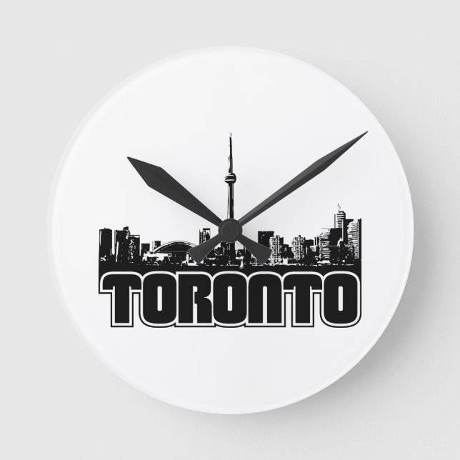 Horloge Ronde Toronto Skyline (Recto)