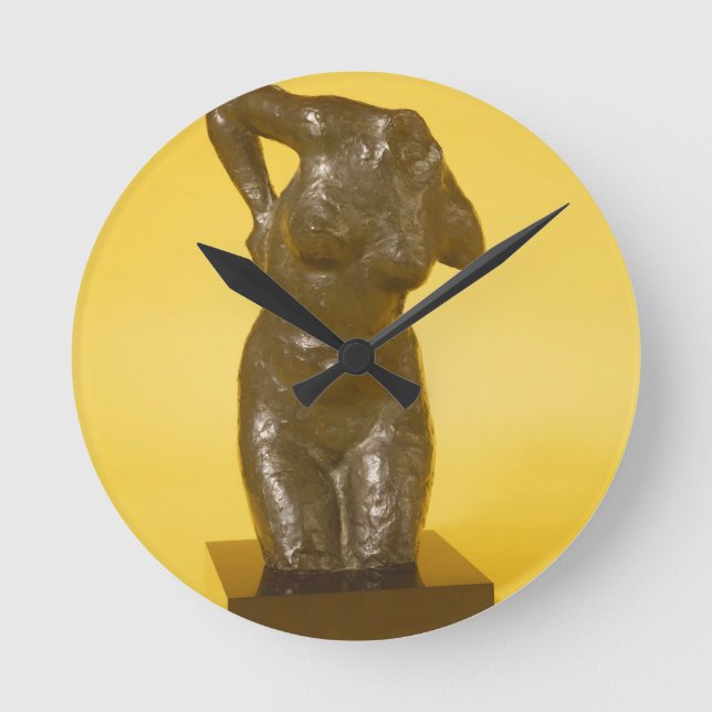 Horloge Ronde Torso (bronze) (Recto)
