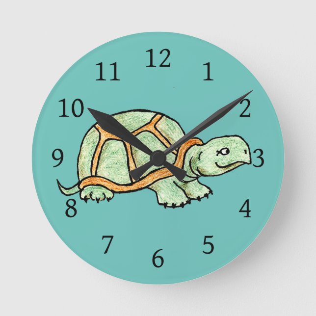 Horloge Ronde Tortue (Recto)