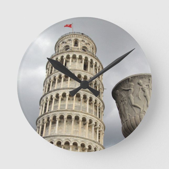 Horloge Ronde Tour penchée de Pise (Recto)