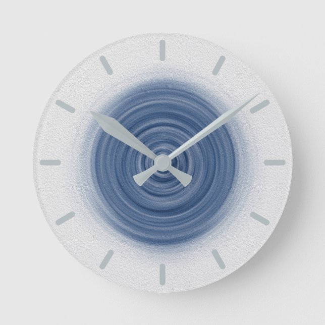 Horloge Ronde Tourbillon bleu pâle (Recto)