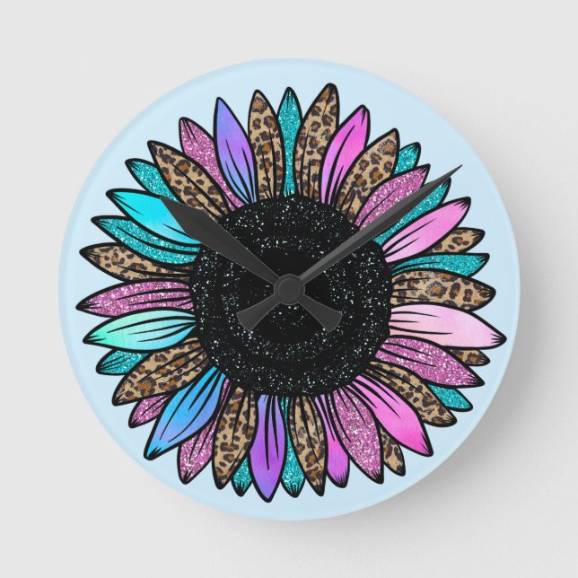 Horloge Ronde Tournesol (Recto)
