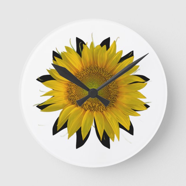 Horloge Ronde Tournesol (Recto)