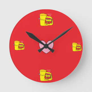 Horloge Ronde Tout le temps est tuba time