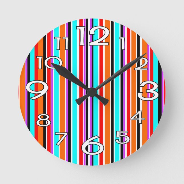 Horloge Ronde Traces mixtes (Recto)