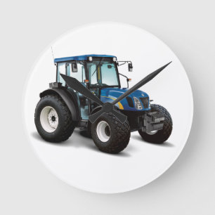 Horloge Ronde Tractor image for Round (Medium) Wall Clock