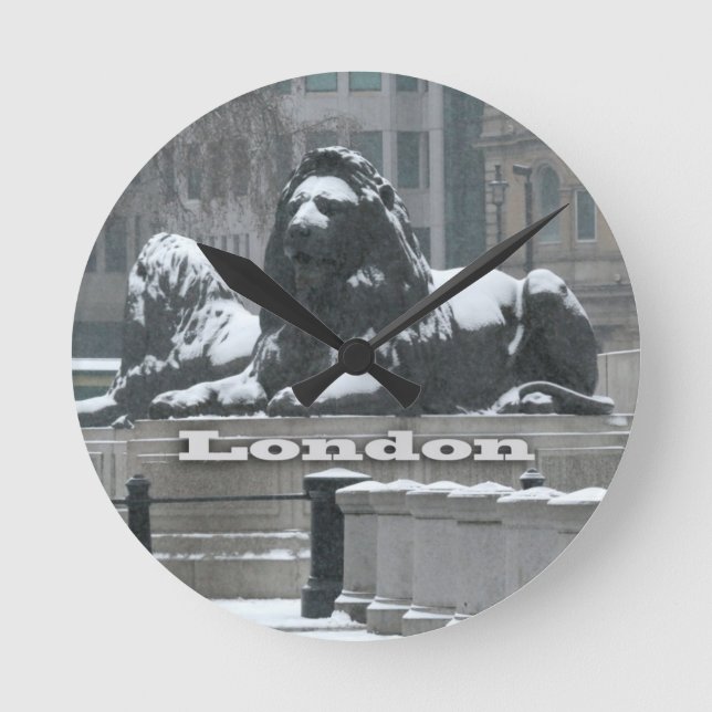 Horloge Ronde Trafalgar Square Londres (Recto)