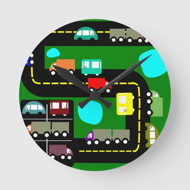 Horloge Ronde Trafic  (Recto)