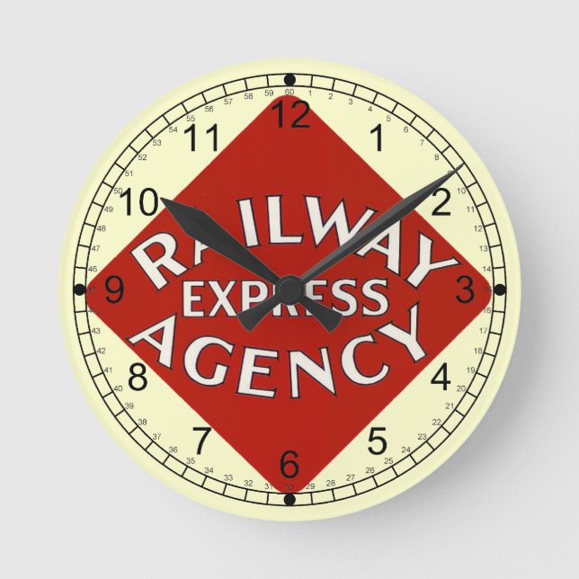 Horloge Ronde Trains Send Your Bags ahead by Railway Express (Recto)