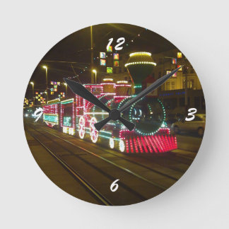 Horloge Ronde Tram Train - Blackpool Illuminations Clock