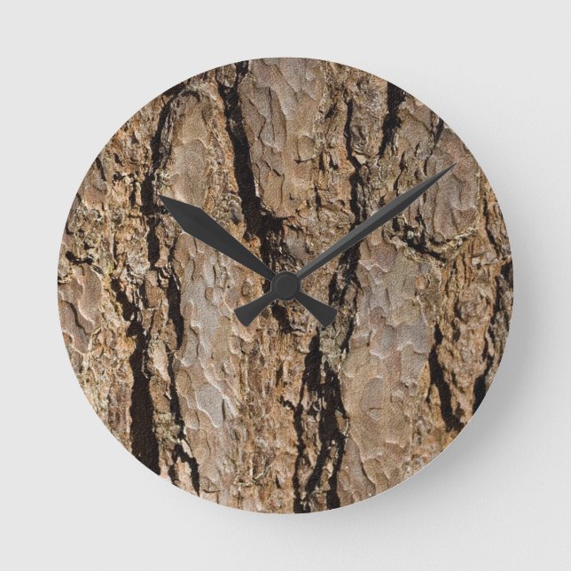 HORLOGE RONDE TREE BARK (Recto)