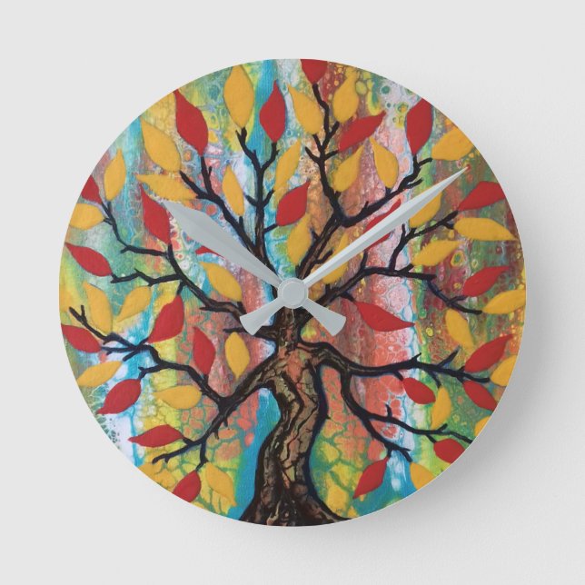 Horloge Ronde Tree of Life (Recto)