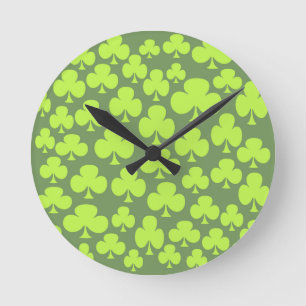 Horloge Ronde Trèfle
