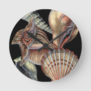 Horloge Ronde Trésors de la mer