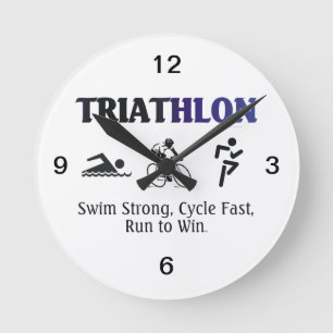 Horloge Ronde Triathlon SUPÉRIEUR