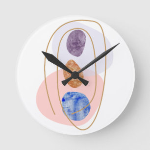 Horloge Ronde Trois Pierres