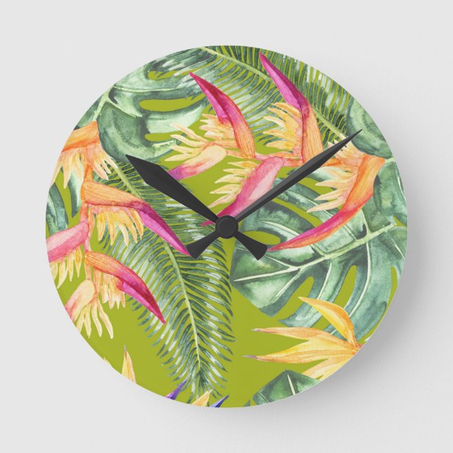 Horloge Ronde Tropical (Recto)