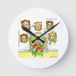 Horloge Ronde Trump Is Poutine
